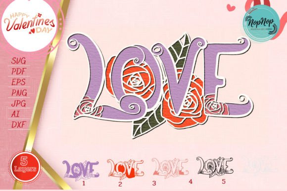 3D LOVE and ROSE V.2: A 3D SVG Shapes Review