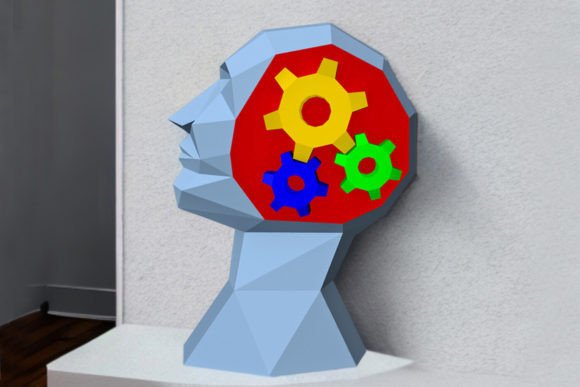 Gear Head 3D SVG: A Seller's Review of Unique Shapes