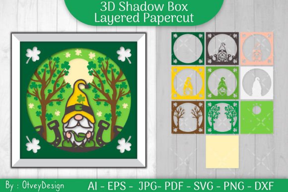 Gnome ST Patrick's Day 3D Shadow Box: A Brand Review