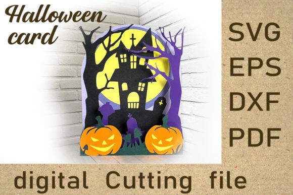 Halloween 3D SVG Pop-Up Box Card Template Review