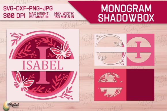 Review: 3D SVG Letter I for Shadow Boxes