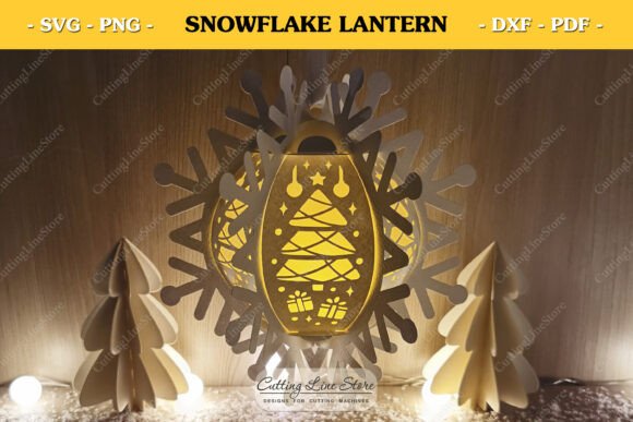 Snowflake Paper Lantern: A Designer's Review for Holiday Embroidery